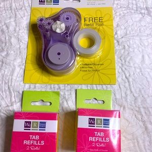 We R Memory Keeper Adhesive Tab Dispenser+2700tabs